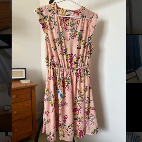 Floral Print Dress - Picture 1 of 3